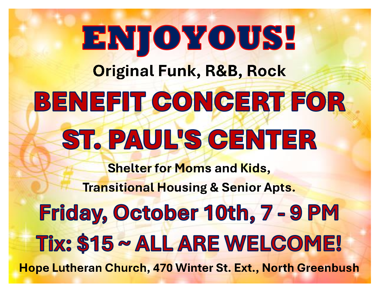 BenefitConcert St.PaulsCenter