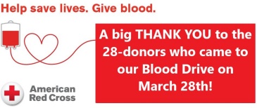 Blood Drive Thank You Donors 26